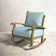 Summerton Rocking Solid Wood Chair with Cushions