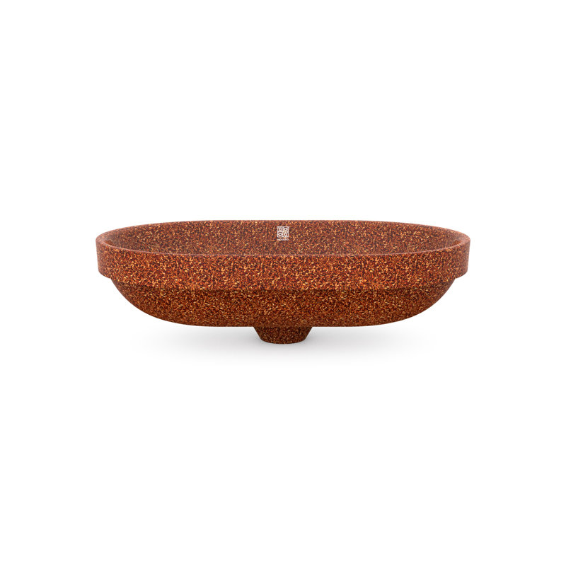 Soft60 23.62'' L Bathroom Sink, Clay