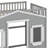 House Loft Bed With Ladder-566948130