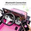 4 roues motrices pour enfants, voiture électrique pour enfants avec télécommande, Bluetooth, moteurs 4 x 75 W-106776204