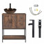 Meuble-lavabo autoportant simple avec lavabo Farmhouse-1997732661