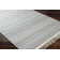 Bjork rayé tissé à plat recyclé P.E.T. Tapis intérieur / extérieur bleu foncé