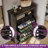 Versus Wood Tilt Out Open 24 Pair Shoe Storage Cabinet with Colorful LED Light-2103436217