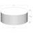 Acus Round Marble Top Coffee Table White-2088700383