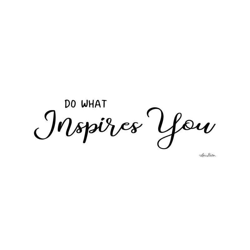 Do What Inspires You by Lori Deiter - Wrapped Canvas Panoramic Print, 152.4 cm H x 50.8 cm W x 1.91 cm D