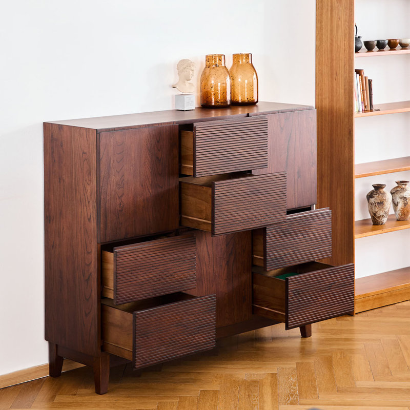 Modern Minimalist Style Sideboard, Brown