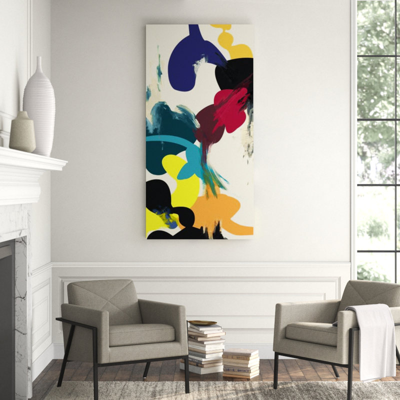 Swirling Thoughts II Print by Jean Kenna, 72" H x 36" W x 1.5" D