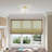 Flaire Fabric Semi Flush Mount-407736341-407736338
