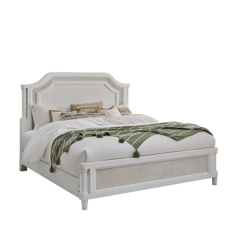 Abramowitz Mansion Bed - White, Queen
