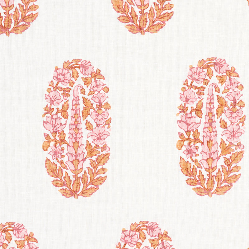 Tissu Askandra, Mandarine