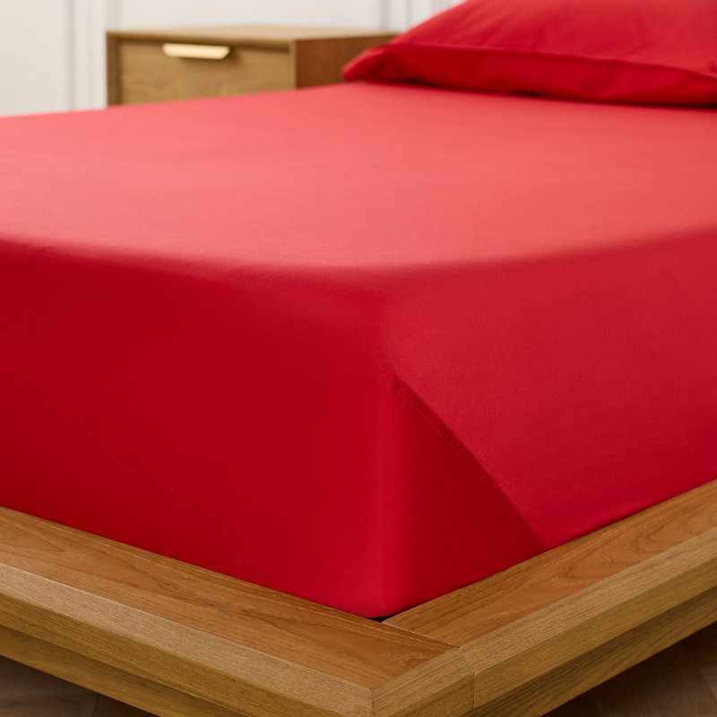 Cardinal Sheet Set - 4 Piece - Queen Size, Queen, Cardinal
