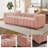 87.4'' Premium Velvet Sofa 3-Seater Loveseat-45128257