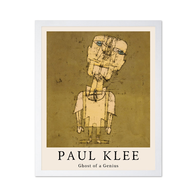 Paul Klee - Ghost of a Genius, Affiche, Encadrement blanc, H 11 po x l 14 po