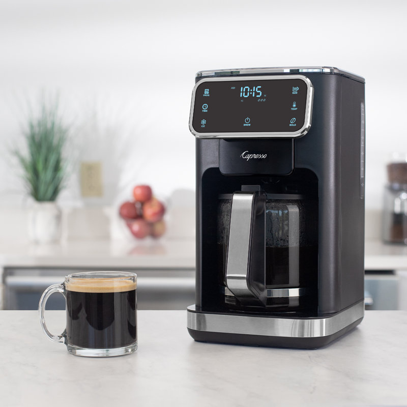 12-Cup Touchscreen Coffee Maker (Glass)