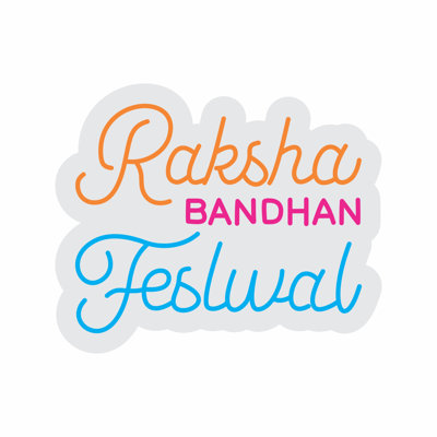  | Enseigne néon Rakacha Bandhan Feslival | Fabriqué avec un tube néon durable incassable pour une lueur vibrante et une luminosité durable sans scintillement ni chaleur | 22 x 18 | Orange, rose vif, bleu glacier