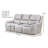 Winchester Dual Power Double Recliniing Sofa W/ Next Level