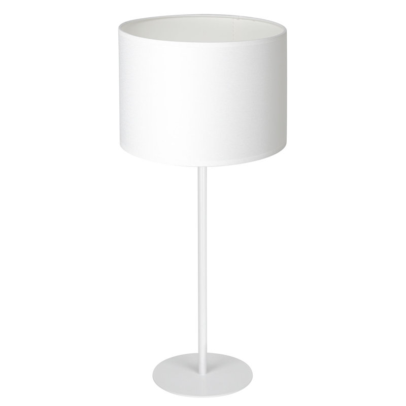 Congers Metal Table Lamp, White