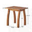 Table d'appoint en bois d'acacia-1001391756