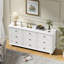 Commode double 9 tiroirs l 9,1 po de style rétro