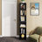 Narielle 11.8"W Narrow Bookcase-1283936239-1337919929
