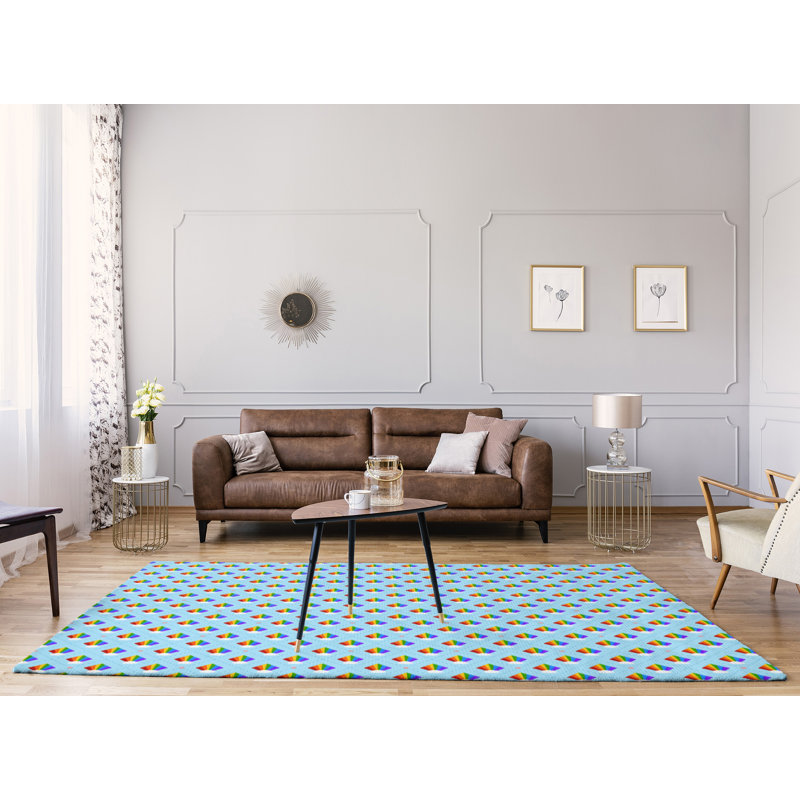 Tapis argyle de la zone rouge/jaune/rouge reg patterns, Rectangle 8 pi x 10 pi