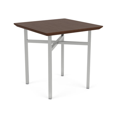 Avon Rx Healthcare Waiting Reception Square End Table Metal Frame 20X20" High Pressure Laminate Top
