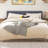 Upholstered Bed Frame with Adjustable Headboard-950108253