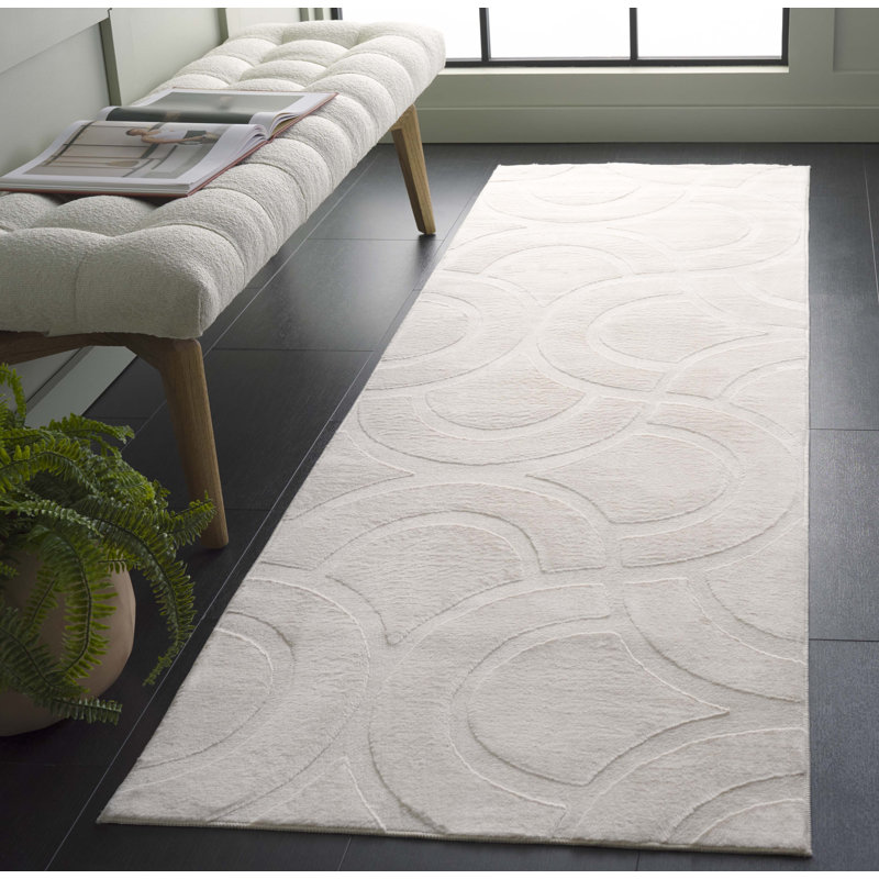 Zaniya Performance Machine Washable Geometric Rug, Runner 2'6" x 8'