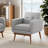Donka Solid Wood Upholstered Armchairs-1868897967