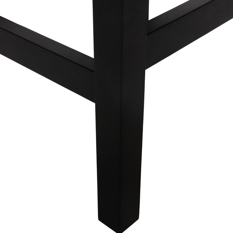 2 pièces de tabourets de comptoir sans dossier Kd, siège en cuir, 27,24 po H, l 15,58 po, P 18,91 po, élément d'ameublement tabouret 2, cuir, l x P confortable et