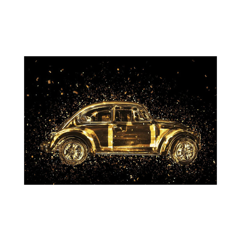 «Golden» - classique par Philippe Hugonnard, impression sur toile tendue, H 26 po x l 40 po x 1,5 po