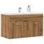 Sacario 90cm Wall Mounted Bathroom Vanity Base Only-1709061913