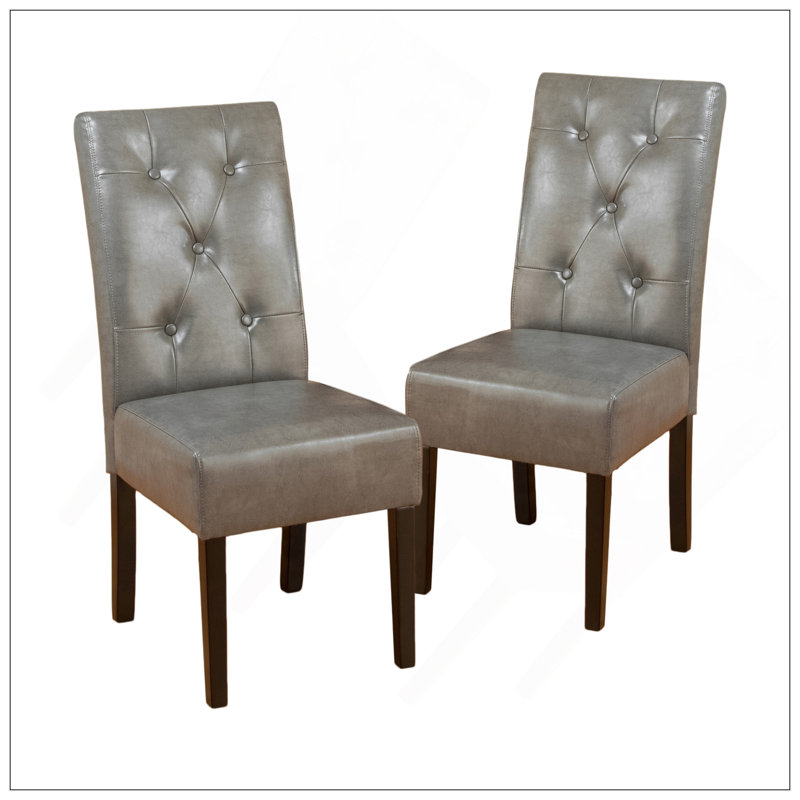 CHAISE DE SALLE À MANGER CARTER 5-TUFT KD CARTER - Moderne et élégante, parfaite pour les salles à manger élégantes et les sièges confortables