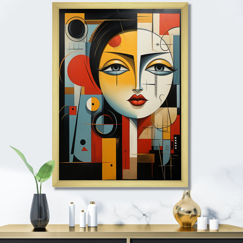 «Constructivism Emphasises the Insertion II», reproduction sur toile flottante, H 40 po x l 30 po x P 1,5 po