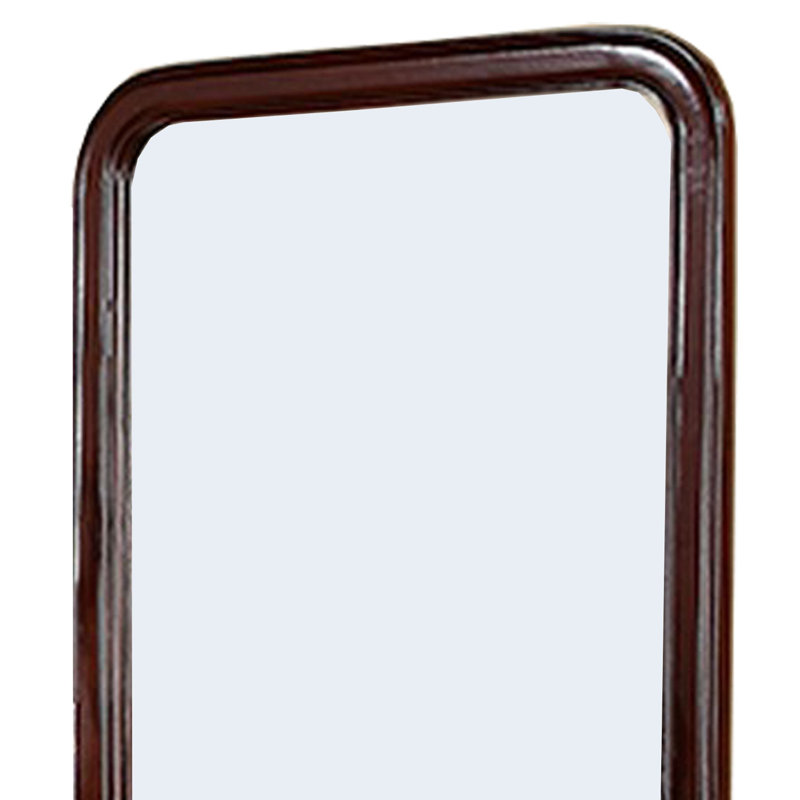 Miroir biseauté pour commode, Brun