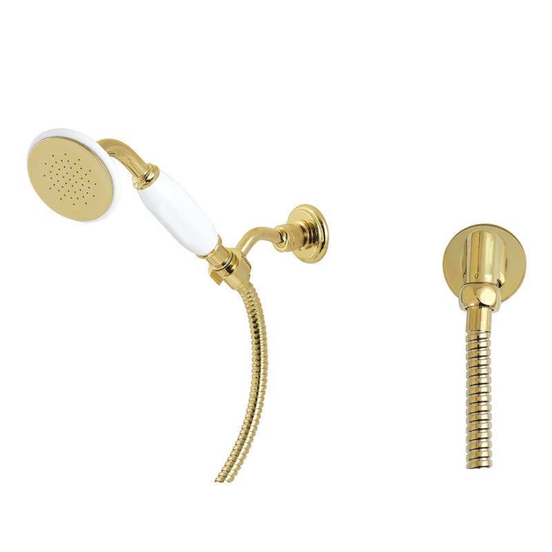 Kingston Brass Victorian Hand Shower Kit, Polished Brass