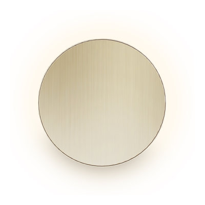 Ramen Mini Wall Sconce, 6", Brushed Nickel