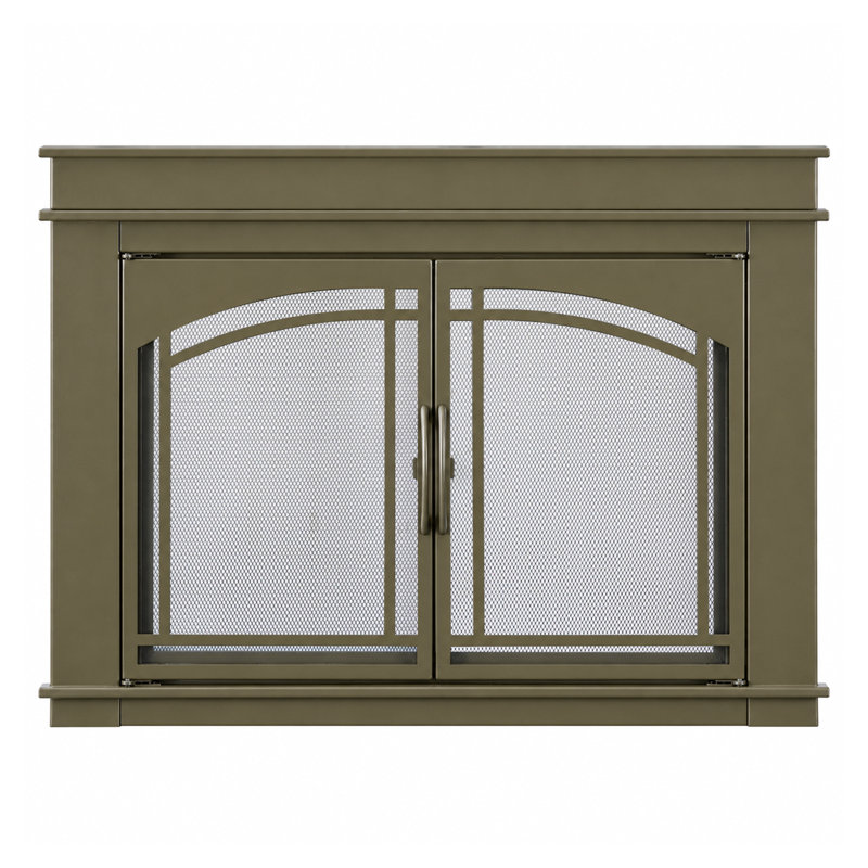 Portes en verre Duluth Forge Branford, Bronze
