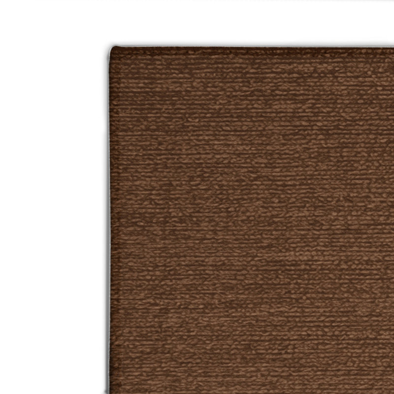 Tapis brun uni d'intérieur et d'extérieur, Rectangulaire 2 pi x 3 pi