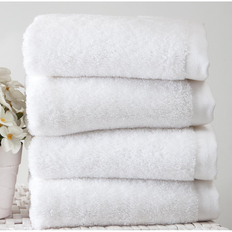 Zimmerman Midweight Hand Towel, White