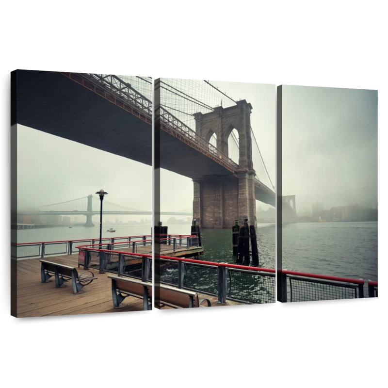 Lilie NYC Bridge, 20" H x 33" W