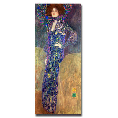 " Emilie Floege " by Gustav Klimt
