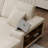 Modern Corduroy Convertible Combination Sofa Bed & Fluffy Oversized Lounge Chair Set, Extra Plush Double Sleeper Sectional for Contemporary Living Room-1482358840