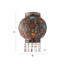 26cm H Metal Round Pendant Shade ( Uno )