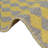 Bubble Argyle Loop Pile Weave Yellow & Grey Wool Area Rug By Tufty Home-81281437