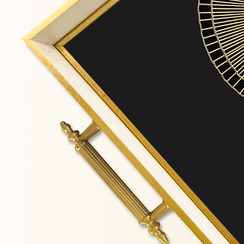 Élégant plateau en verre de 19,7 po x 11,4 po x 1,4 po | Fabrication 100% verre durable | Facile à nettoyer avec un chiffon humide | Idéal pour le service, la présentation décorative et l'organisation | Ajout élégant à la décoration intérieure