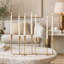 Modern metal candelabra holder Galya-1416071250-1416071253