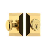 Grandeur Fifth Avenue Square Single Cylinder Deadbolt