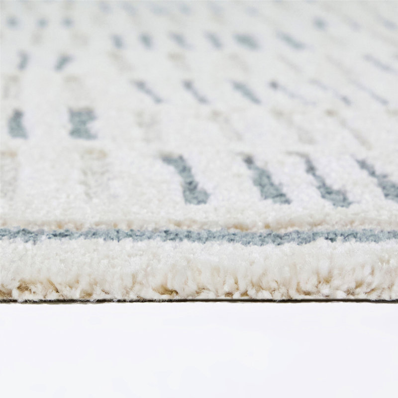 Tapis sarcelle Guillaume, 5'3" x 7'