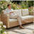 Pool Sofa,Outdoor Patio Sofa,Garden Rattan Wicker Sofa-1125733178